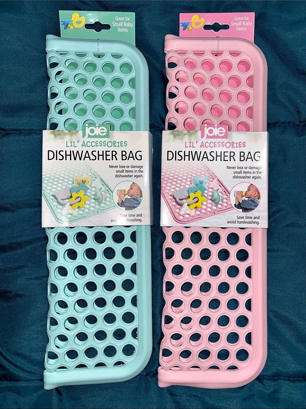 2 - joie Lil' Accessories Dishwasher Bag Food-Grade Silicone Dishwasher Bags